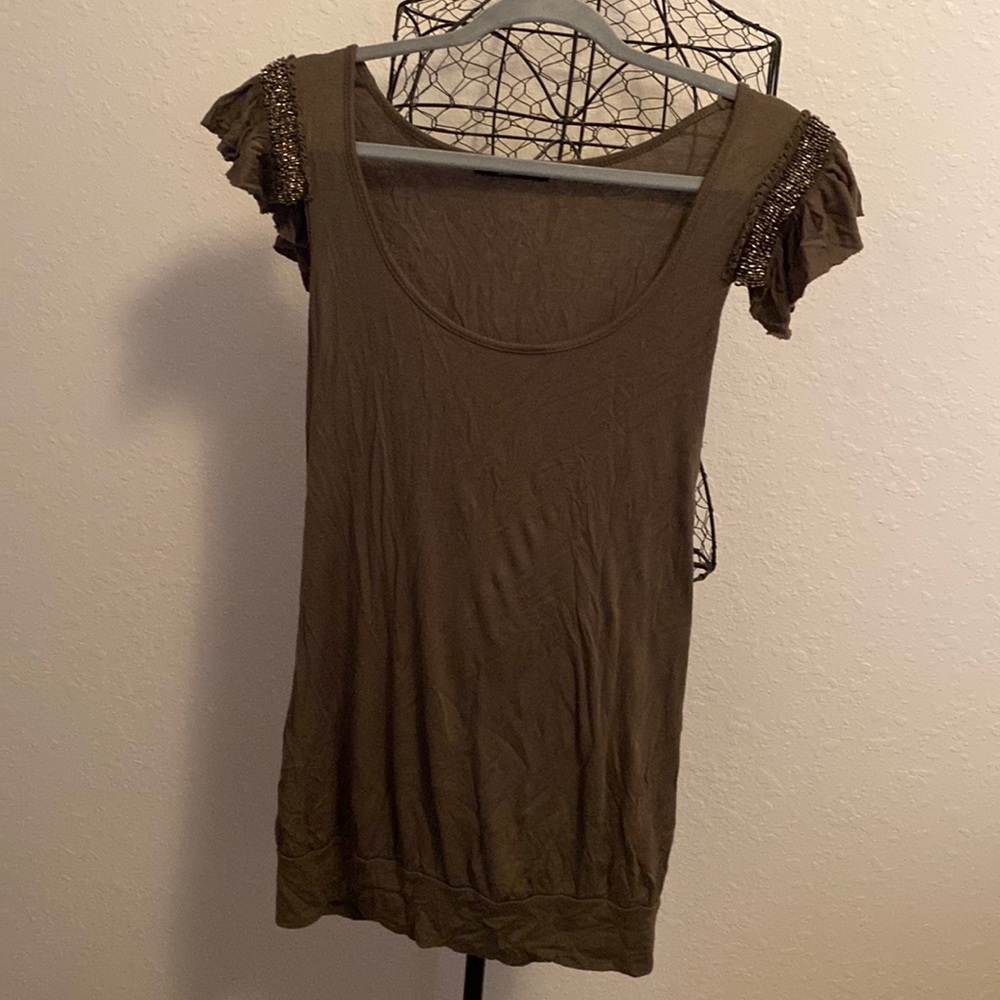 B’Leev olive green women’s tank size Large